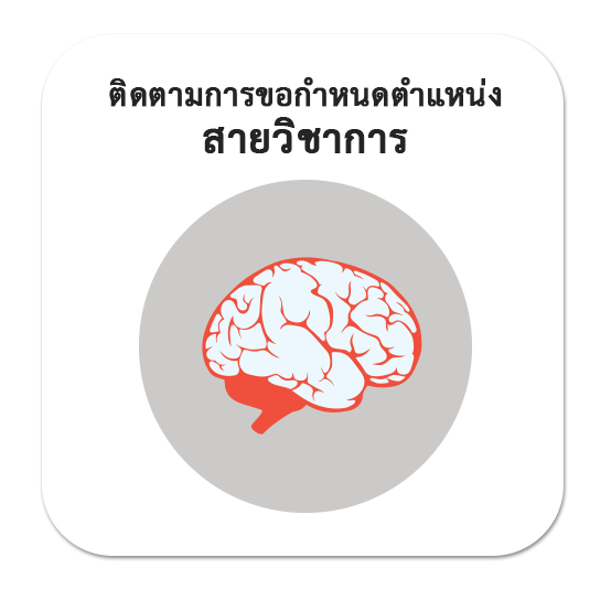 ระบบติดตามการขอกำหนดตำแหน่งสายวิชาการ